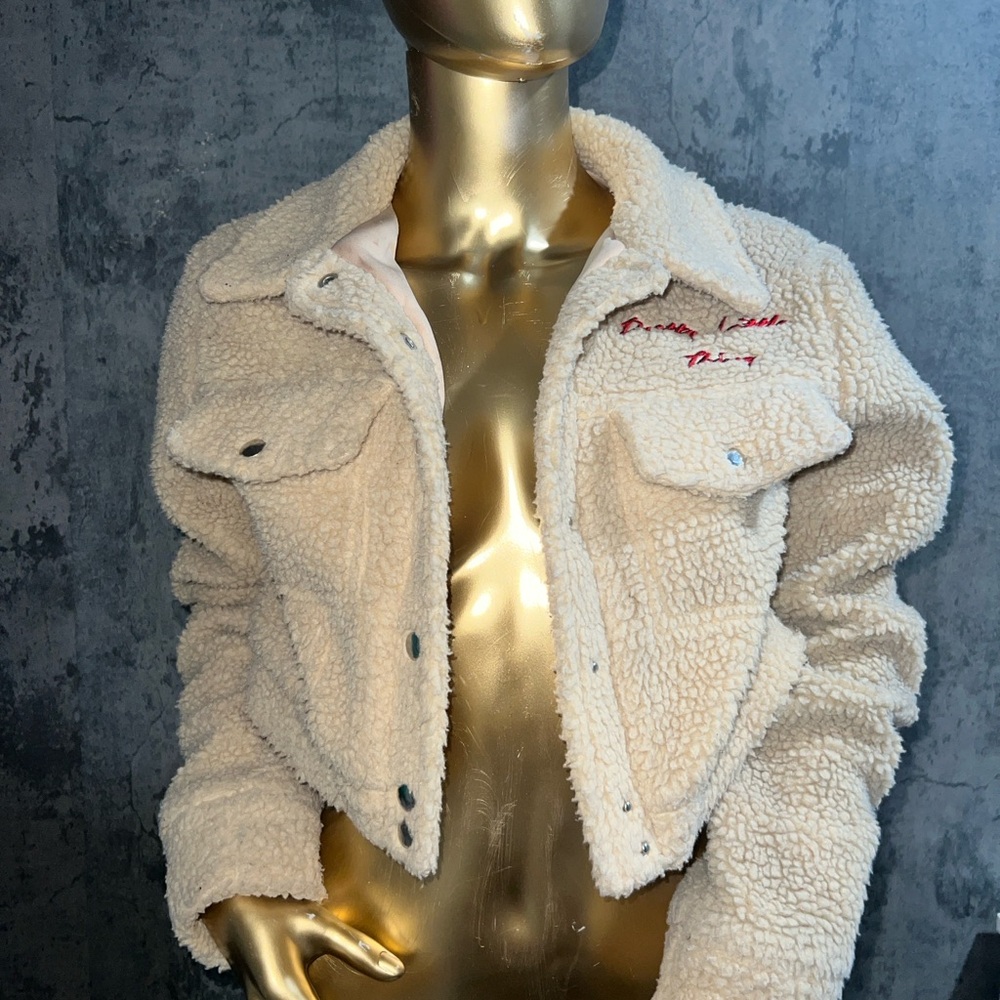 PrettyLittleThing Cream Teddy Jacket
